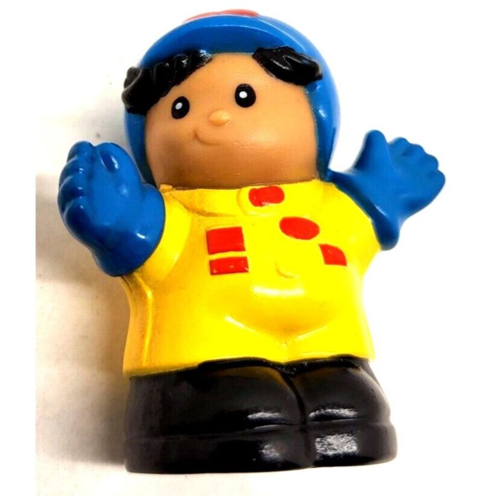 1999 Fisher Price Little People Figures Racecar Driver (Z27C)